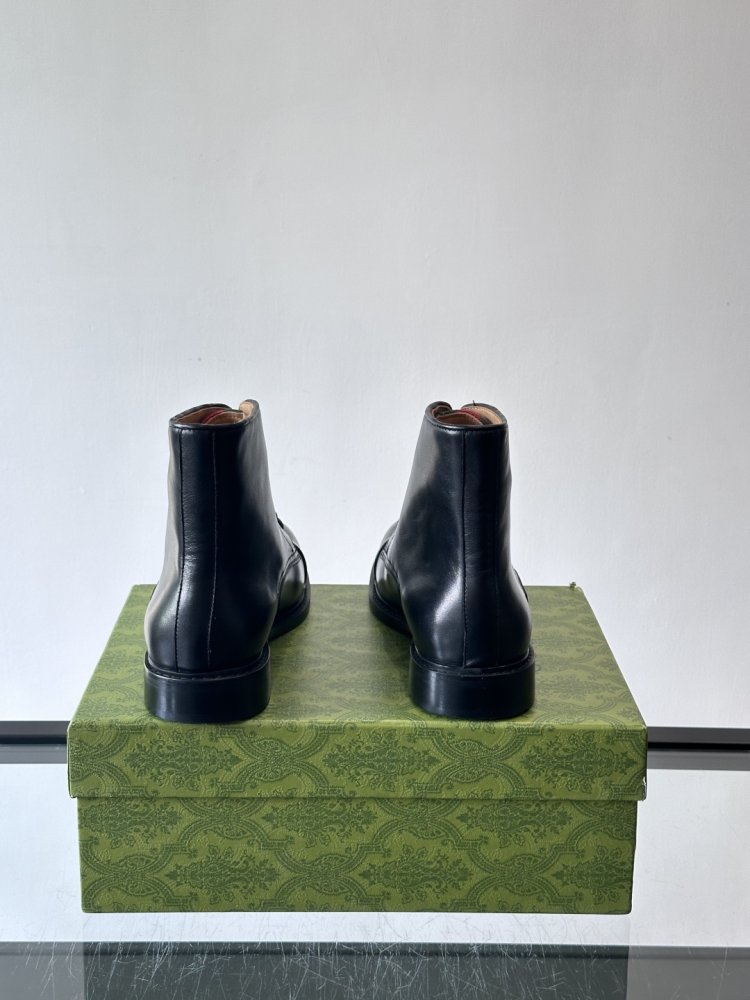 Черевики чоловічі шкіряні на шнурівці фото 7