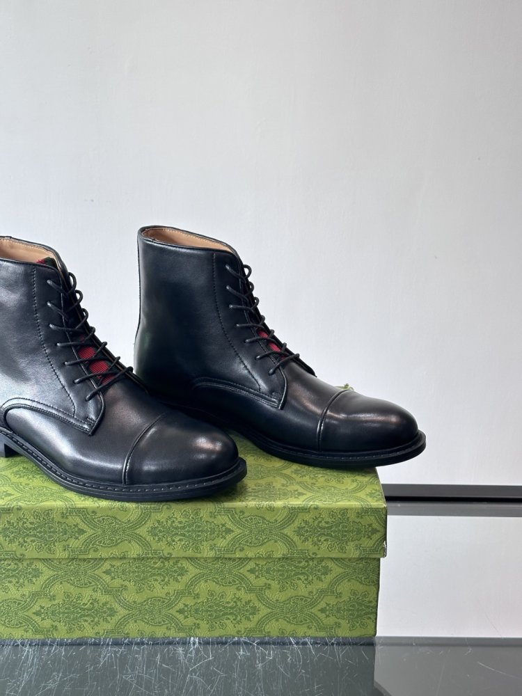 Черевики чоловічі шкіряні на шнурівці фото 8