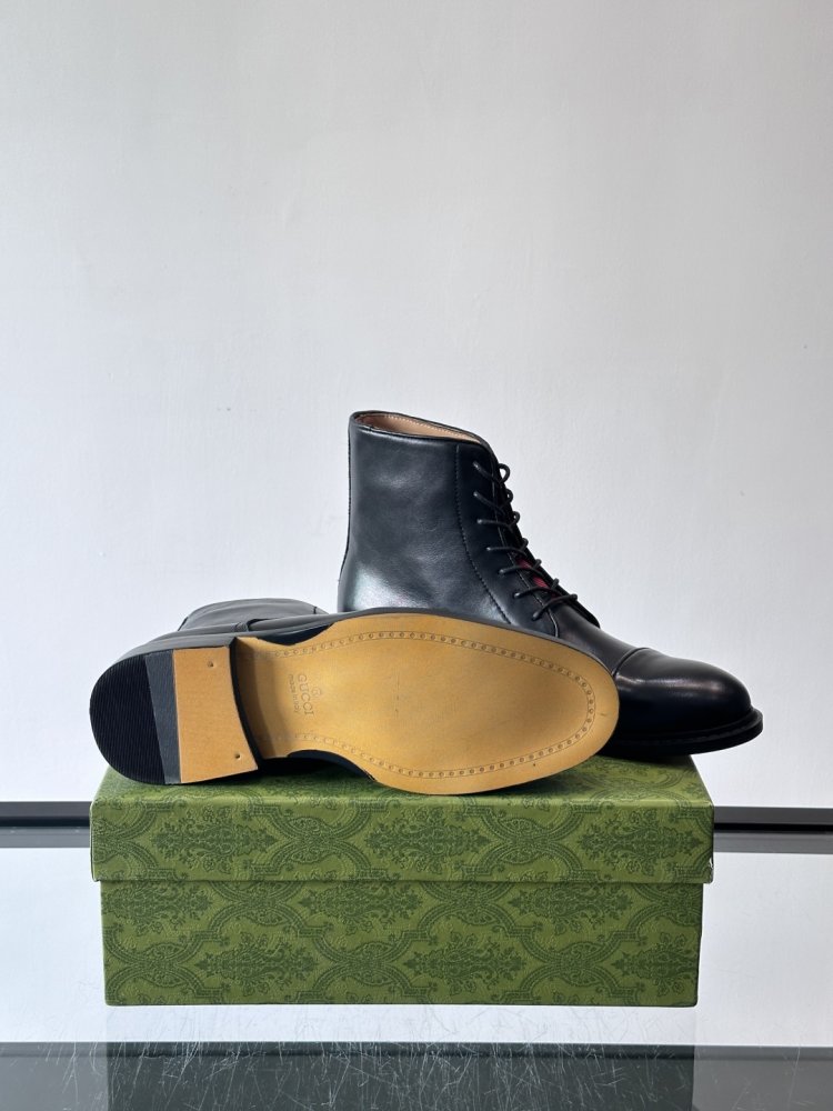 Черевики чоловічі шкіряні на шнурівці фото 9