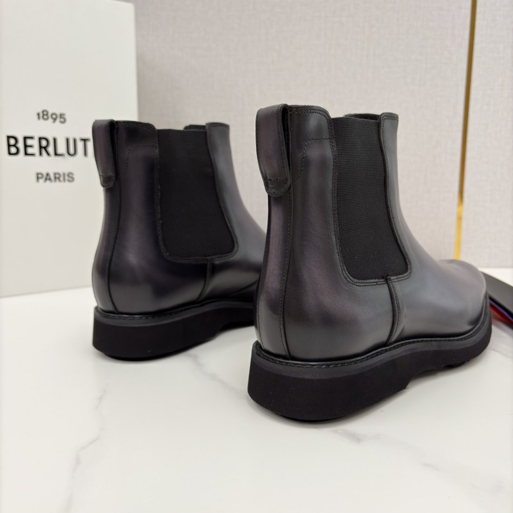 Ботинки мужские кожаные фото 8