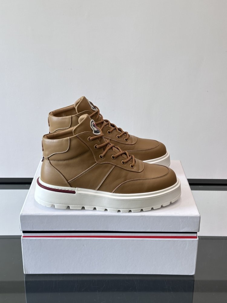 Ботинки мужские зимние кожаные на шнуровке