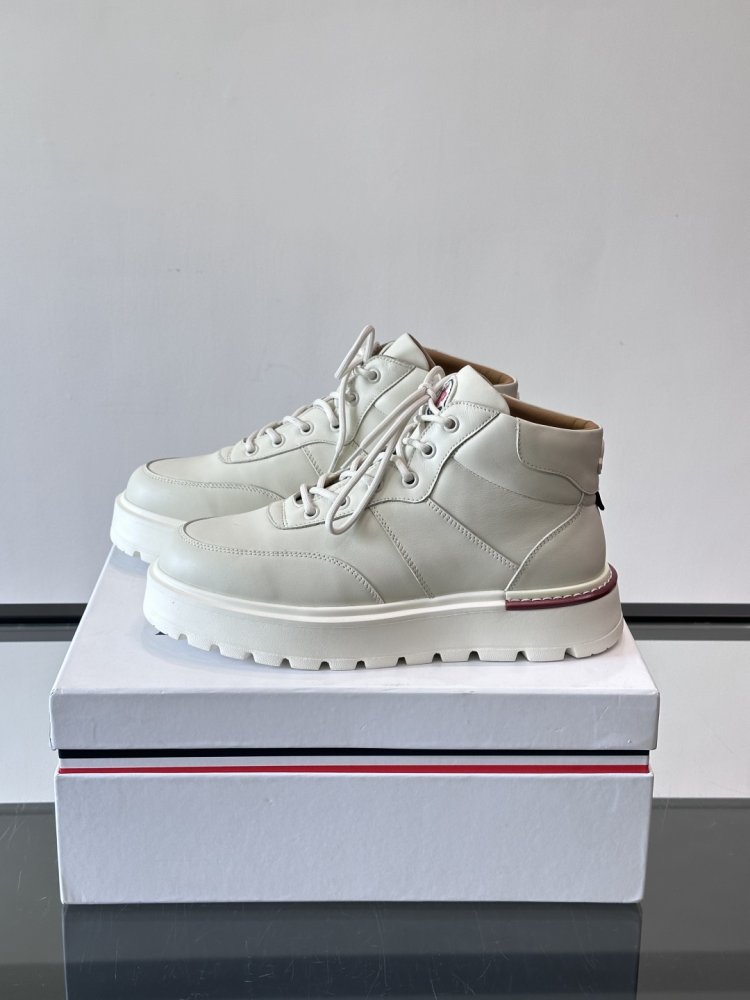 Ботинки мужские зимние кожаные на шнуровке фото 3