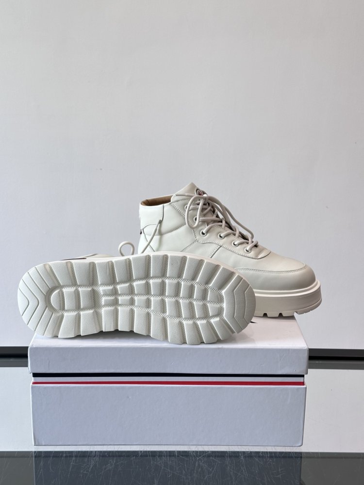 Ботинки мужские зимние кожаные на шнуровке фото 9