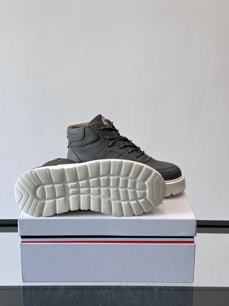 Ботинки мужские зимние кожаные на шнуровке фото 9