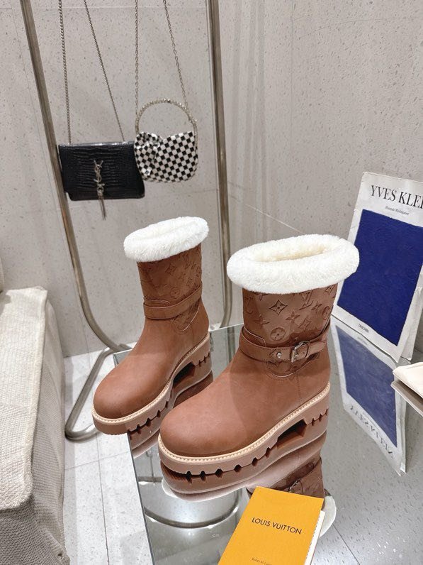 Ботинки на меху зимние