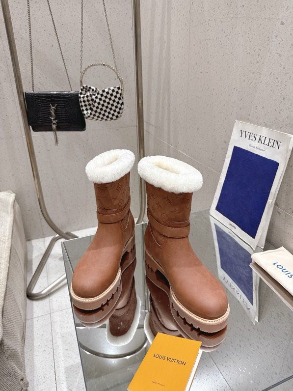 Ботинки на меху зимние фото 6