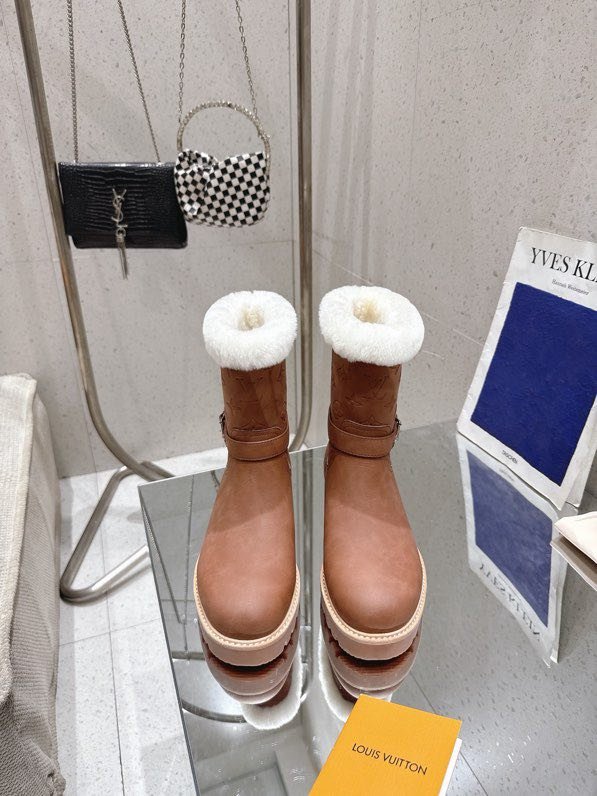 Ботинки на меху зимние фото 7