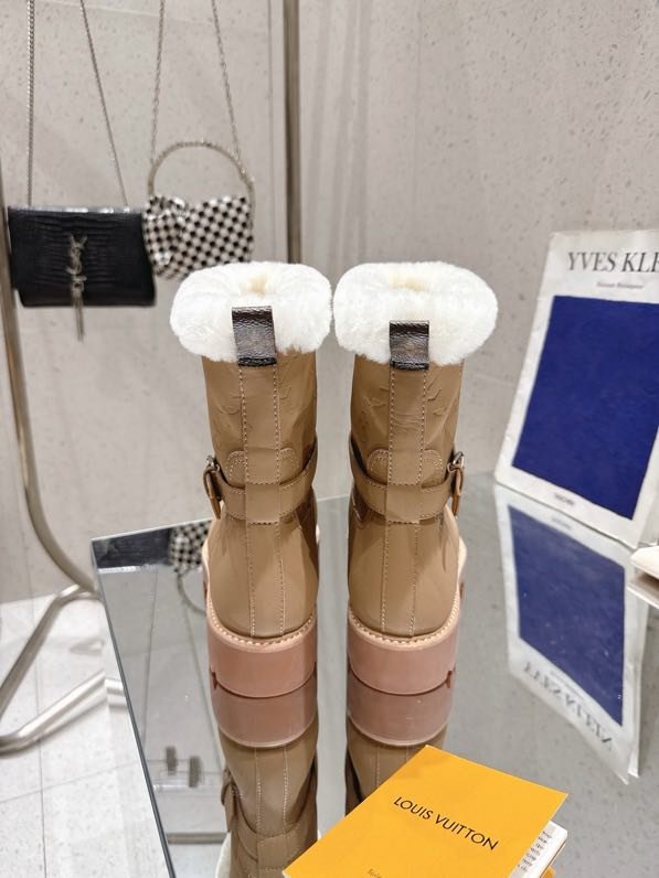 Ботинки на меху зимние фото 9
