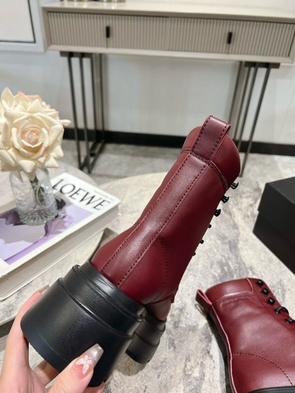 Ботинки на платформе с толстой подошвой фото 5