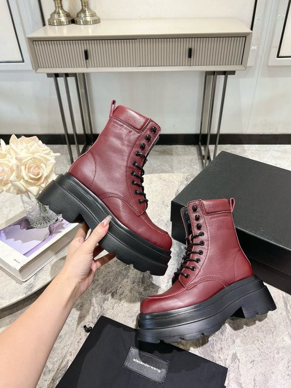 Ботинки на платформе с толстой подошвой фото 6