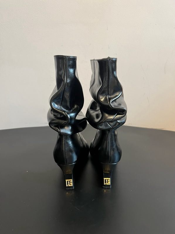 Черевики з гострим носком і плиссировкой фото 4