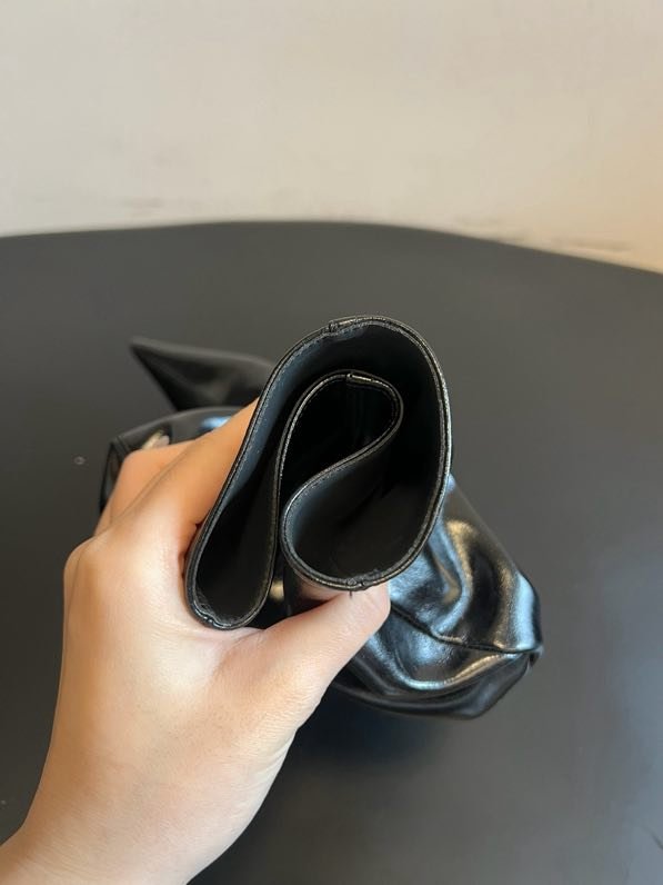 Черевики з гострим носком і плиссировкой фото 5