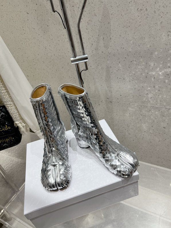 Черевики Tabi шкіряні з роздвоєним носком фото 2