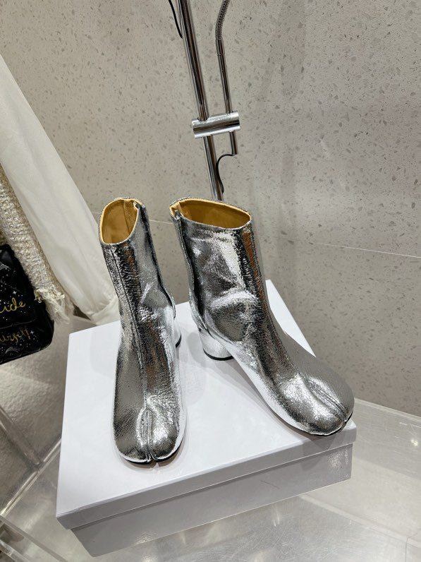 Черевики Tabi шкіряні з роздвоєним носком фото 3