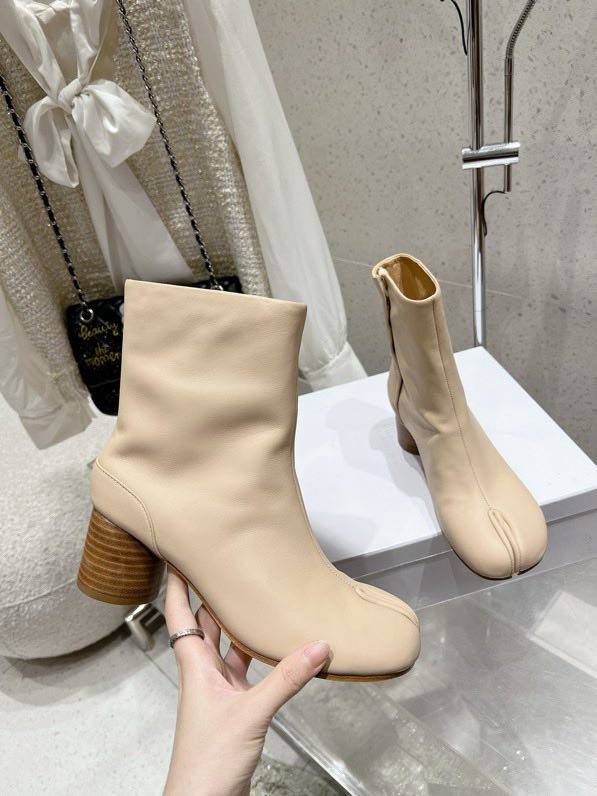 Черевики Tabi шкіряні з роздвоєним носком фото 3