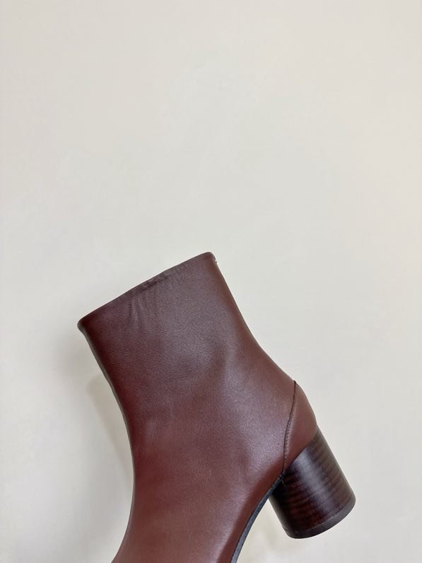 Черевики Tabi шкіряні з роздвоєним носком фото 3