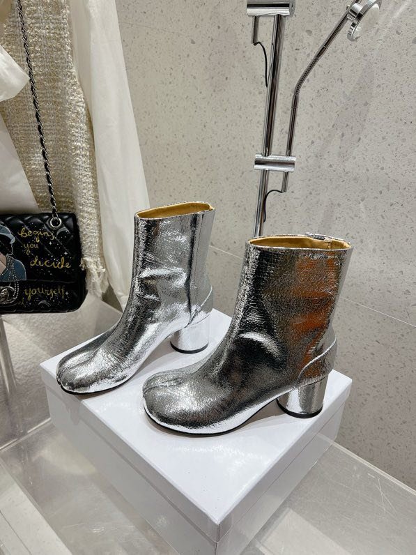 Черевики Tabi шкіряні з роздвоєним носком фото 4