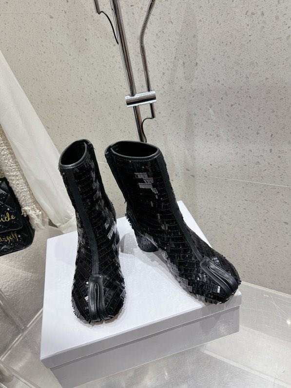 Черевики Tabi шкіряні з роздвоєним носком фото 5