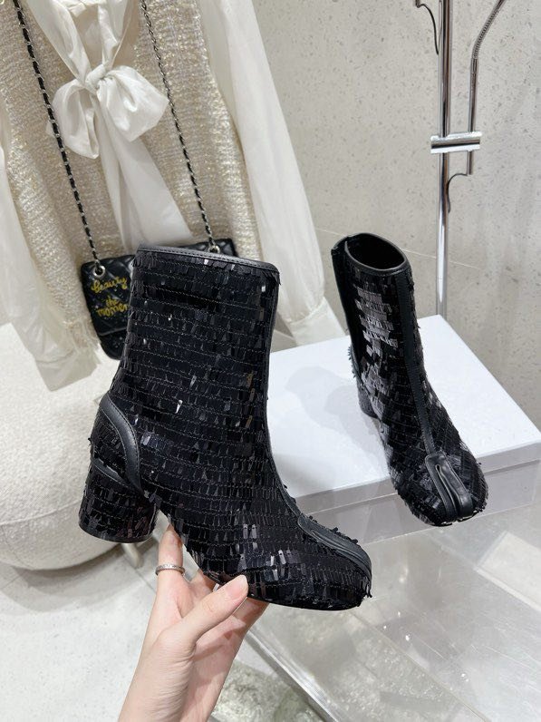 Черевики Tabi шкіряні з роздвоєним носком фото 6