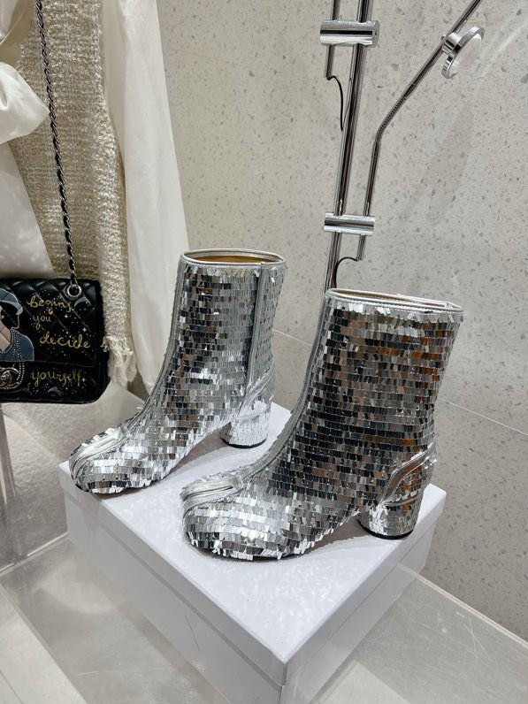 Черевики Tabi шкіряні з роздвоєним носком фото 6