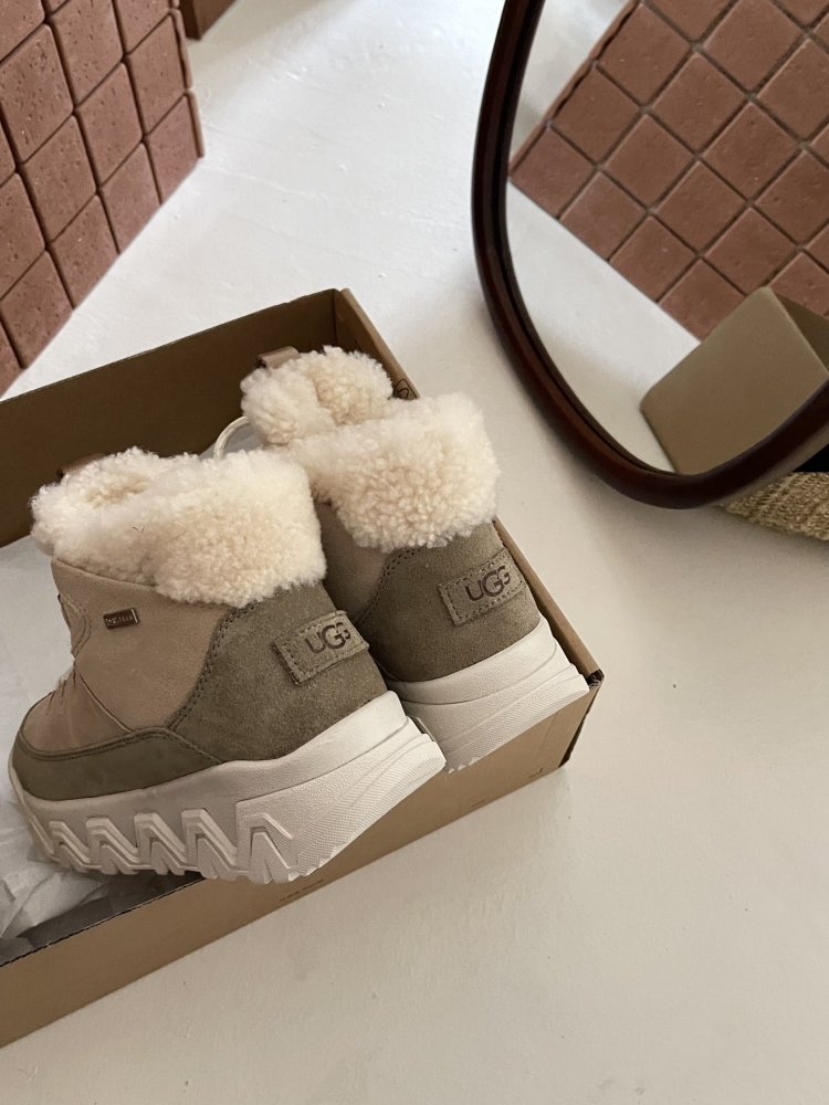 Boots UGG Territorial Cozy winter on fur women's фото 5