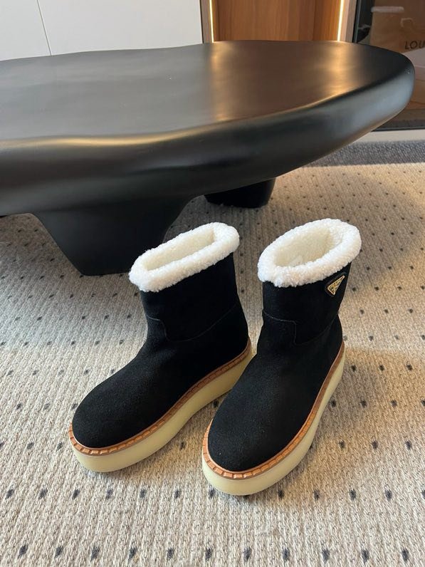 Черевики замшеві на хутрі фото 4