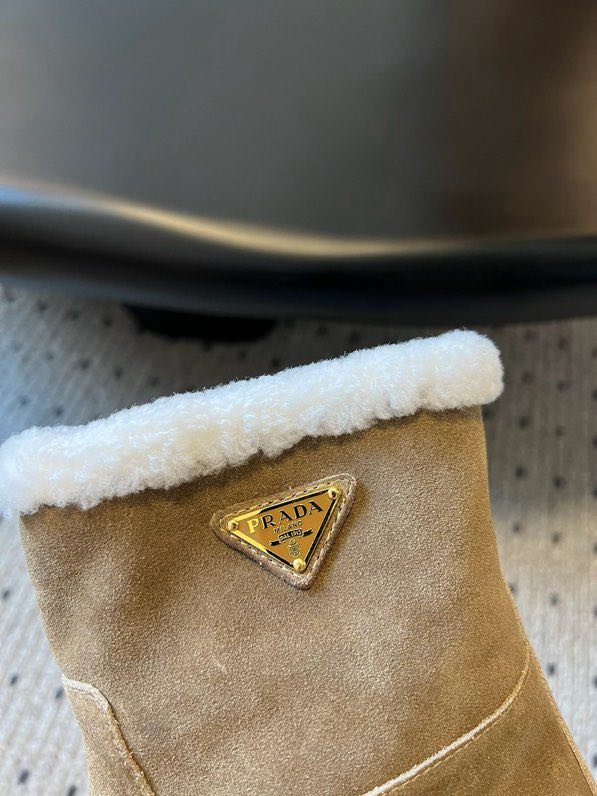 Ботинки замшевые на меху фото 5