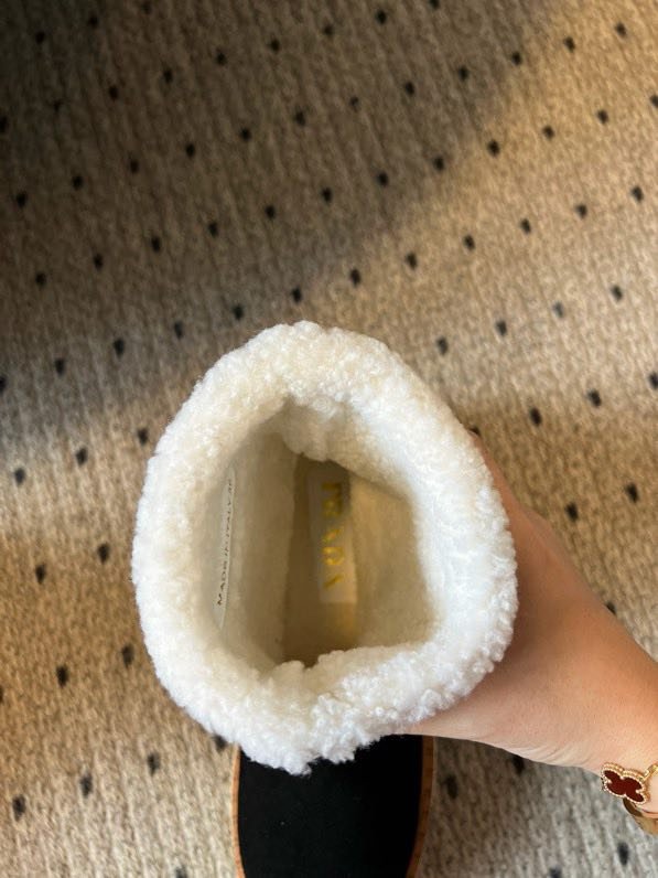 Черевики замшеві на хутрі фото 6