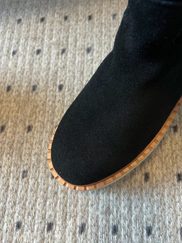 Черевики замшеві на хутрі фото 8