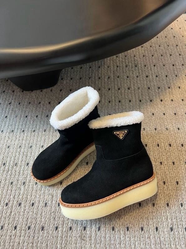 Черевики замшеві на хутрі фото 9