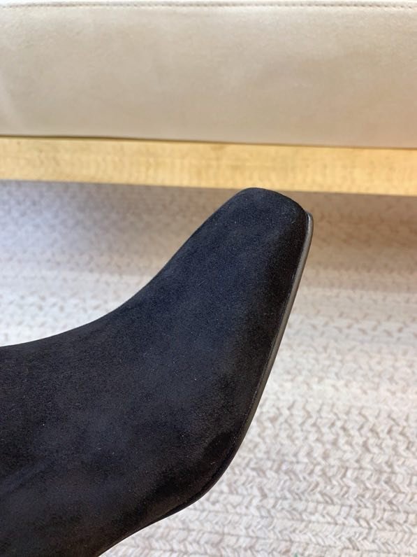 Ботинки замшевые на молнии фото 2