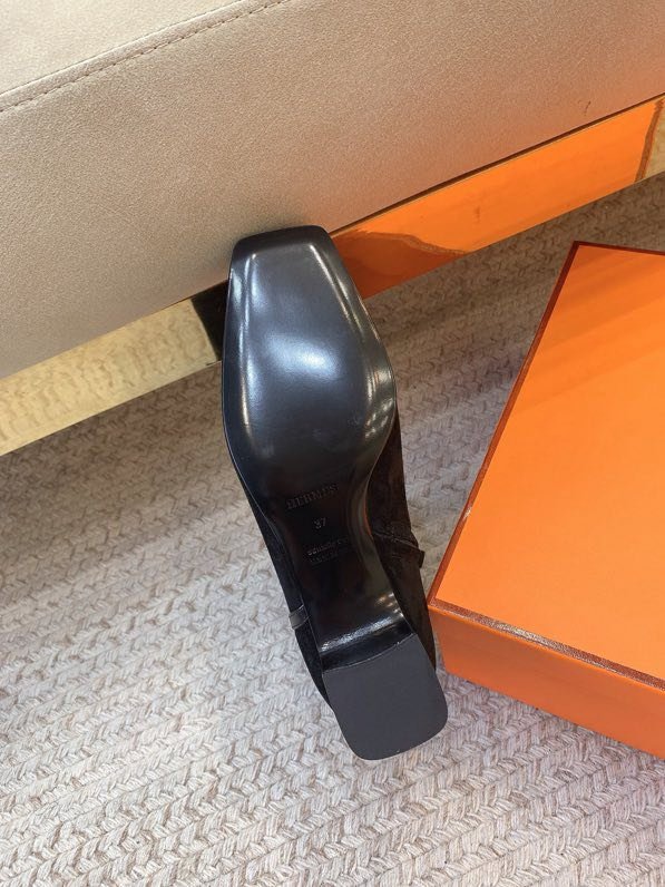 Ботинки замшевые на молнии фото 7