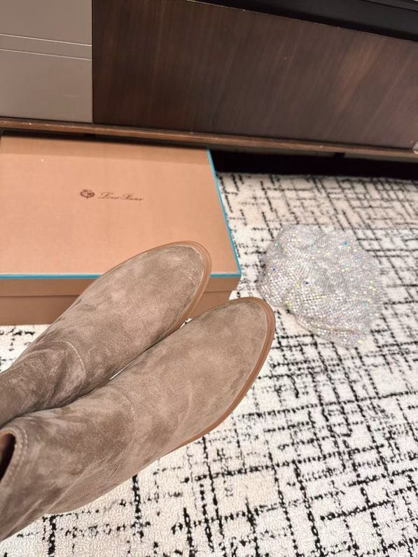 Boots suede women's фото 2