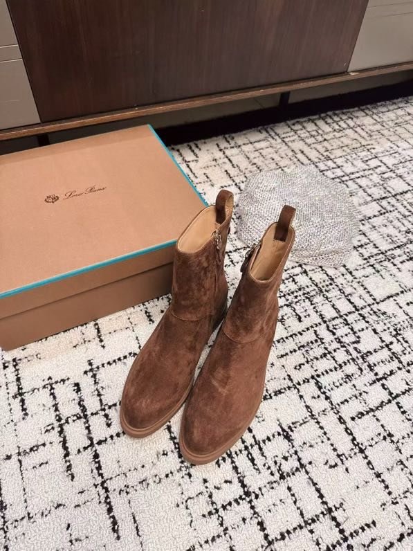 Boots suede women's фото 2