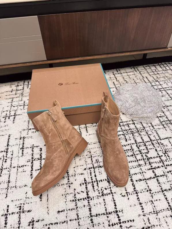 Boots suede women's фото 2