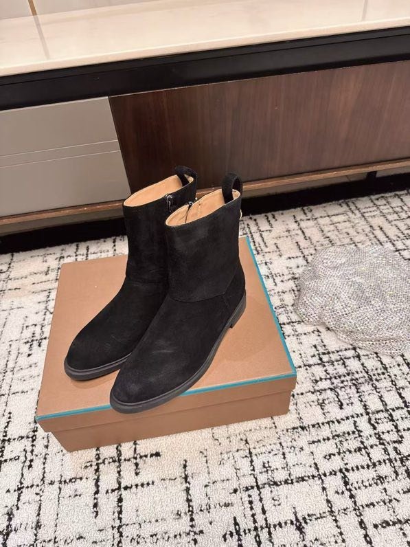 Boots suede women's фото 2