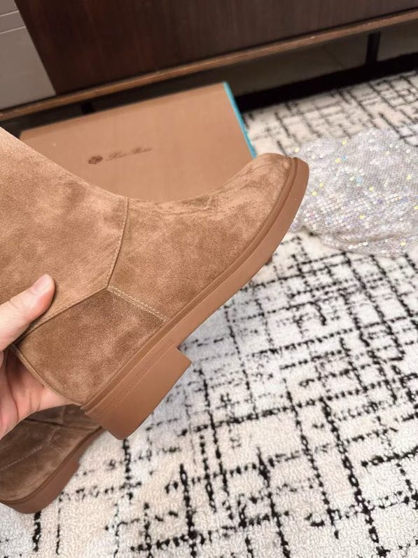 Boots suede women's фото 3