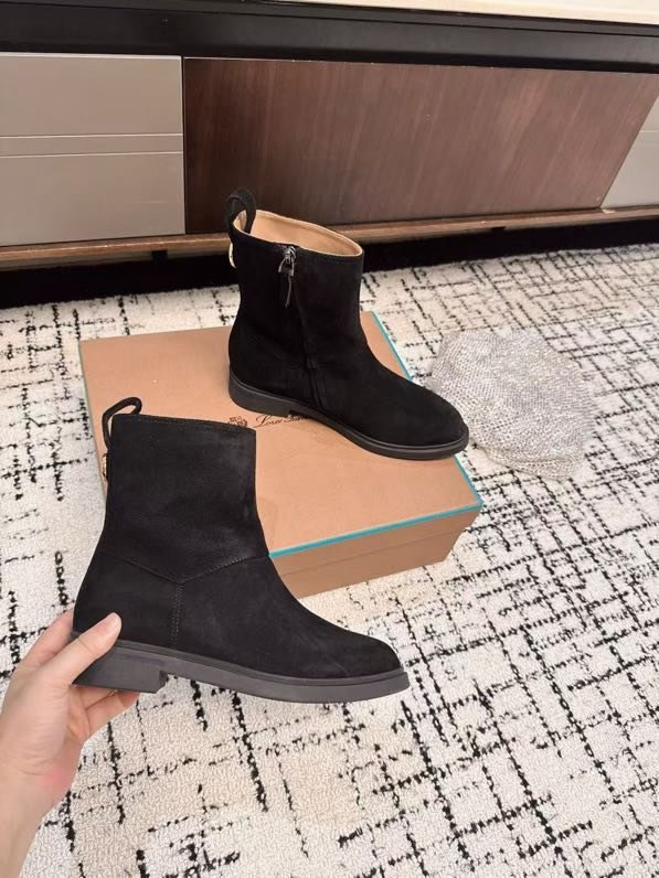 Boots suede women's фото 3