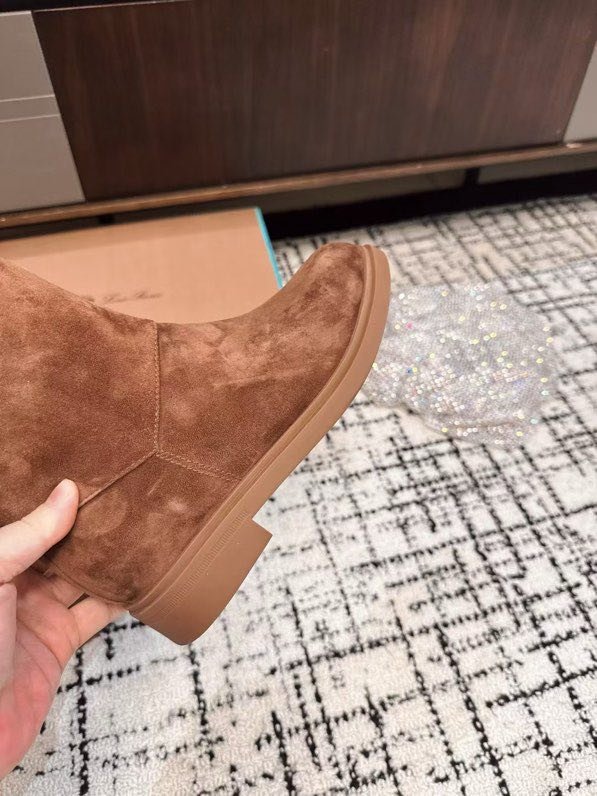 Boots suede women's фото 6