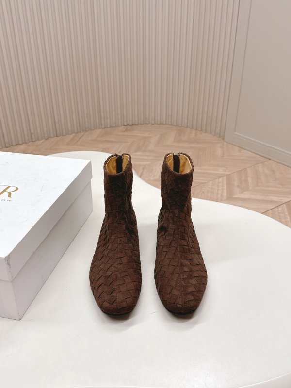 Черевики жіночі з плетених шкіри фото 2