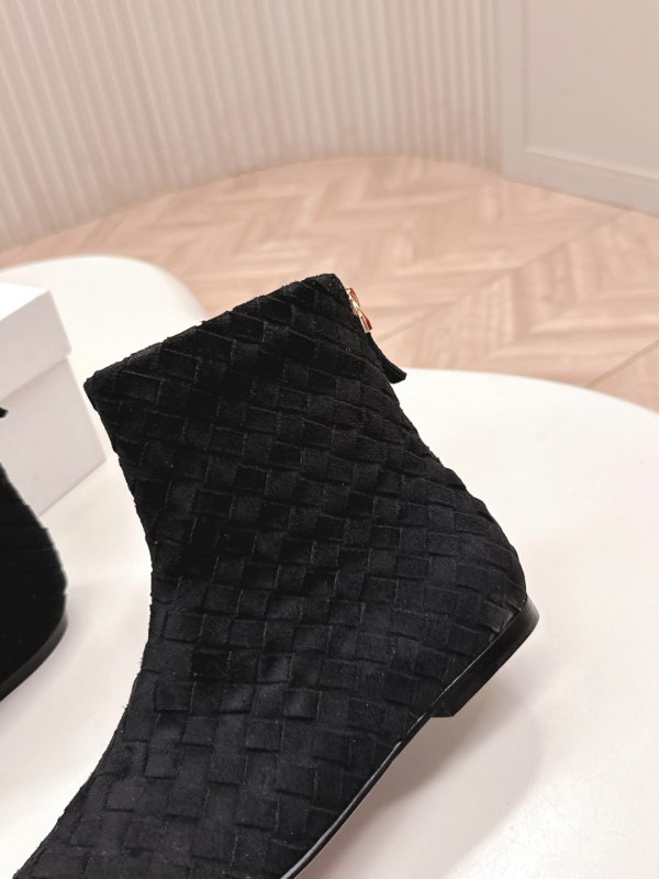 Черевики жіночі з плетених шкіри фото 7