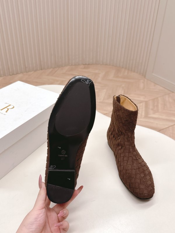 Черевики жіночі з плетених шкіри фото 9