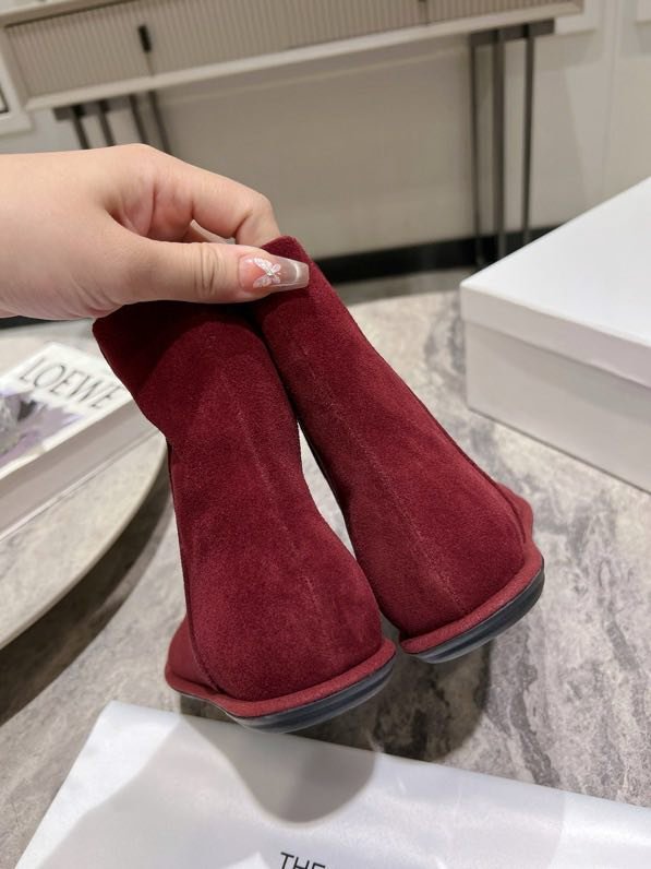 Черевики жіночі шкіряні з круглим носком фото 4