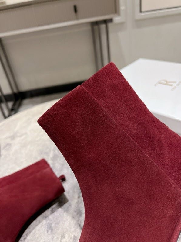 Черевики жіночі шкіряні з круглим носком фото 6