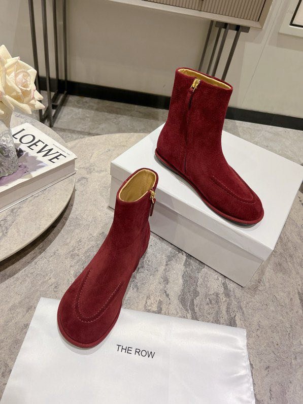 Черевики жіночі шкіряні з круглим носком фото 8