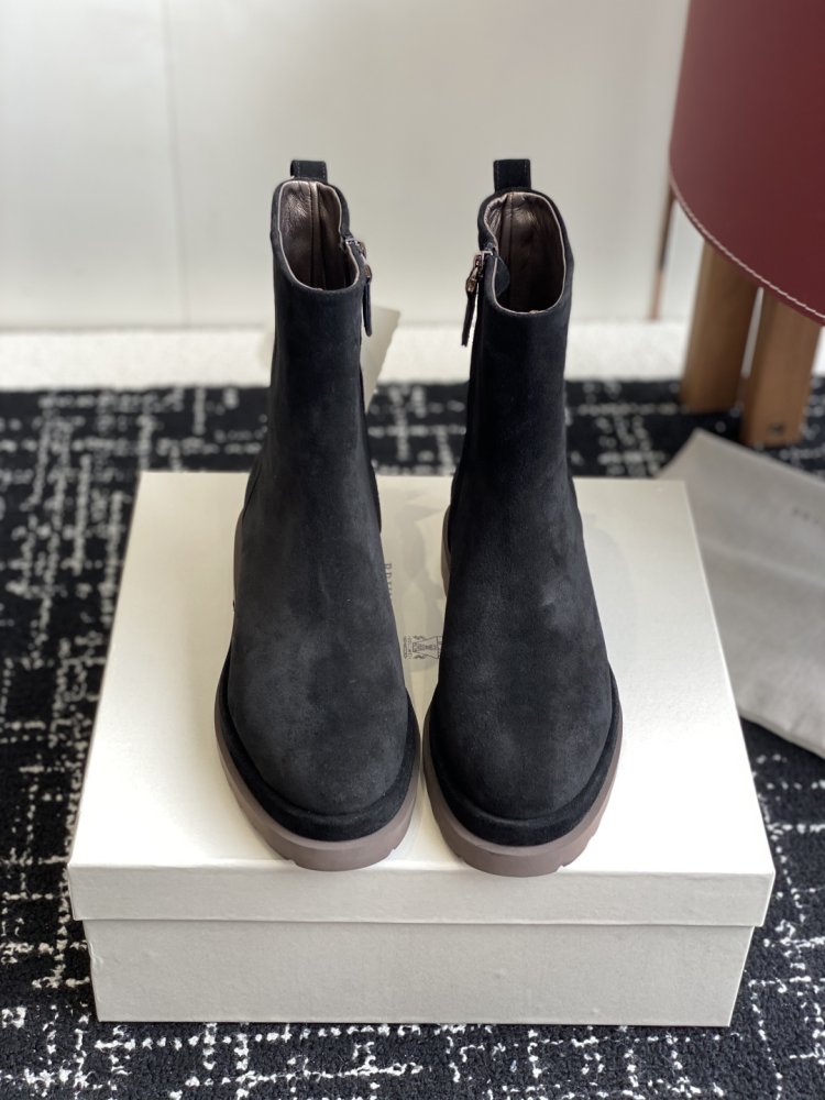 Boots women's leather