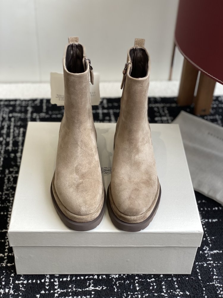 Boots women's leather