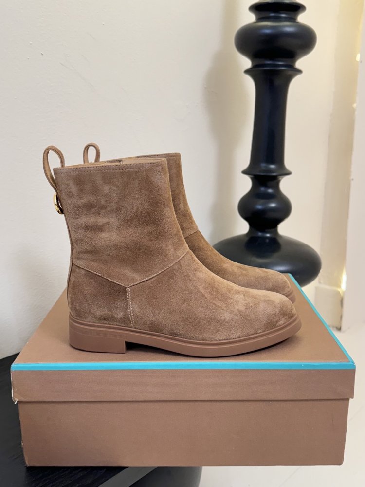 Boots women's leather фото 4