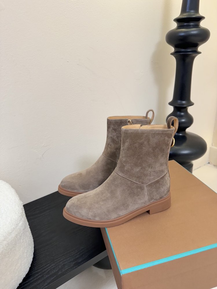 Boots women's leather фото 5