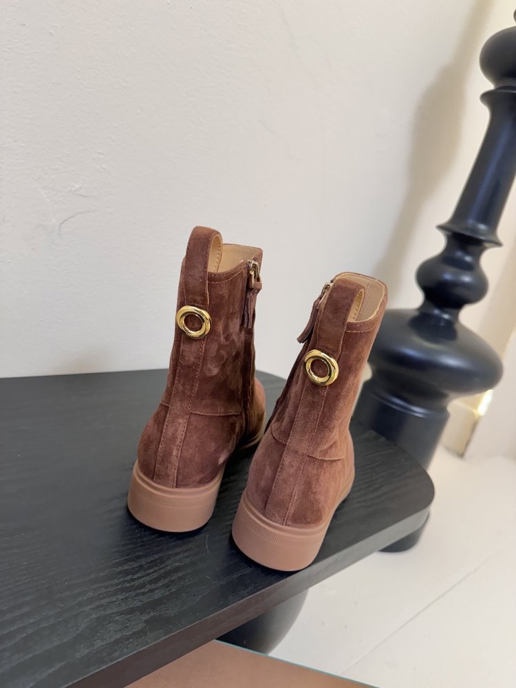 Boots women's leather фото 6